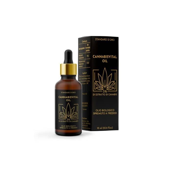 〔 Cannabisvital Oil 〕 〔 remedio conjunto 〕