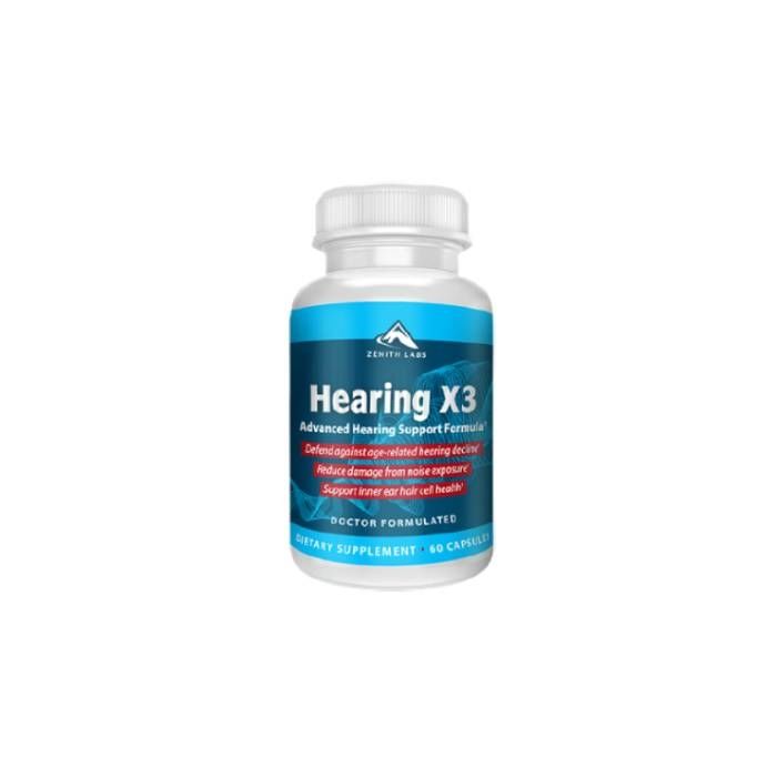 〔 Hearing X3 〕 〔 capsules for improving hearing 〕