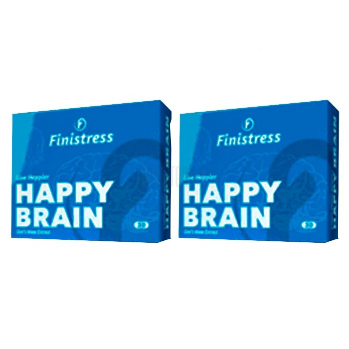 〔 Finistress Happy Brain 〕 〔 капсулы для улучшения мозговой деятельности 〕